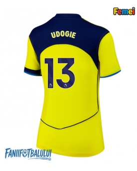 Tottenham Hotspur Destiny Udogie #13 Tricou Fotbal Replică 2025-26 Femei Treilea